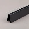 Shelf Talker Product/ Manufacture Extrusion Profile Shelf Talker/clear plastic extruded curved data strips