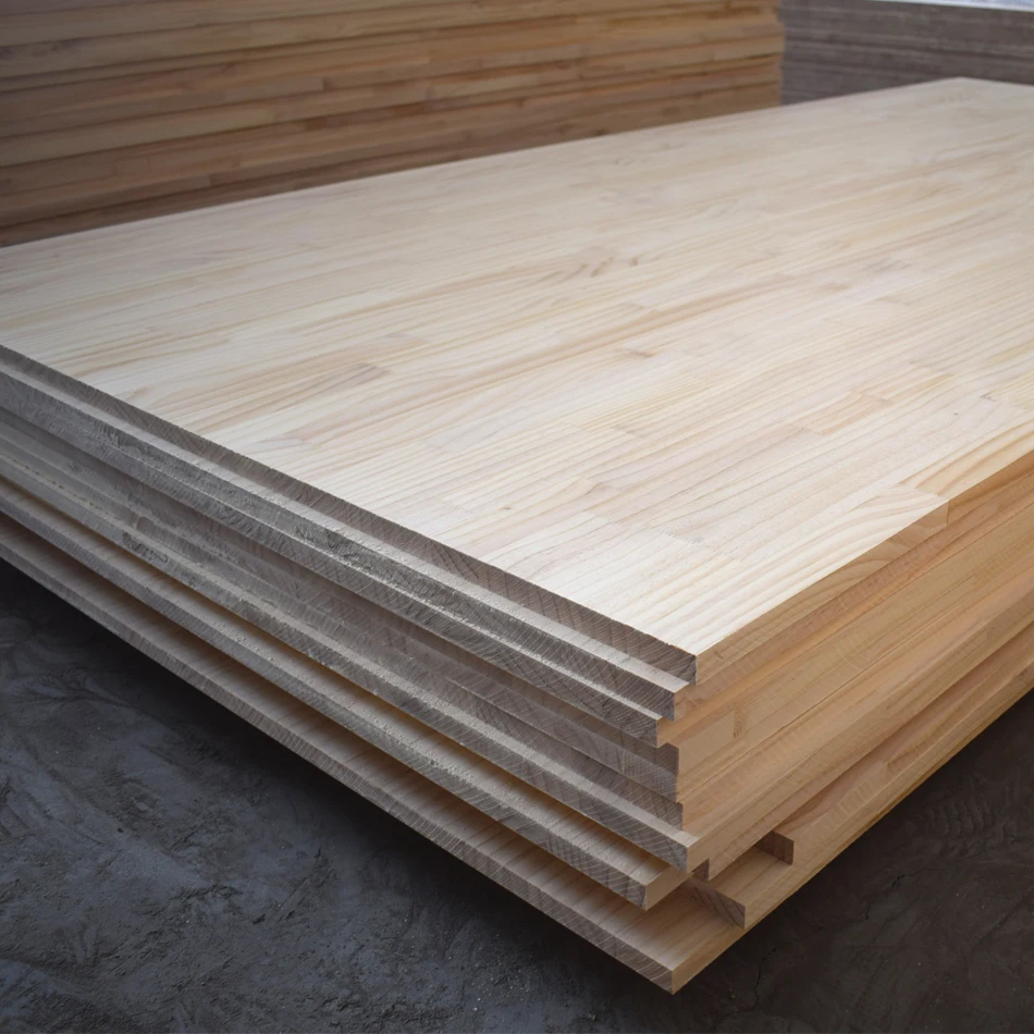 
Hot Sale Pine Wood Finger Joint Solid Wood Board 