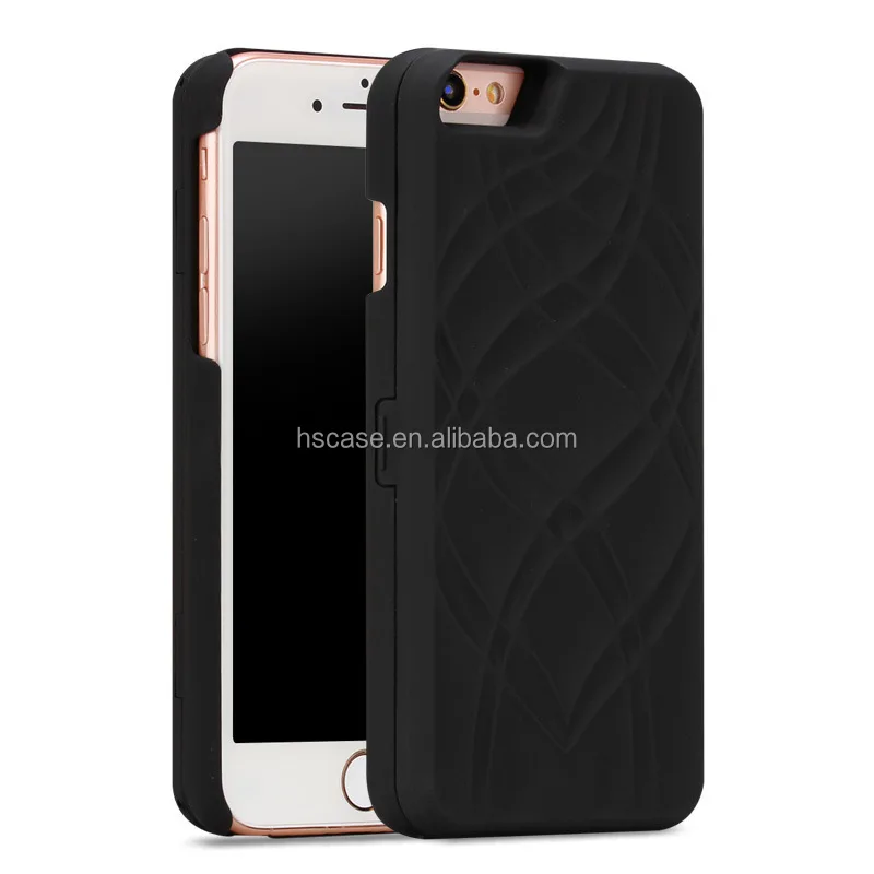 

without black camera circle Lady make up 3D Dual Layer Card Slot Wallet Mirror Case For iPhone 5 6 6 plus 7 7 plus s6 s7