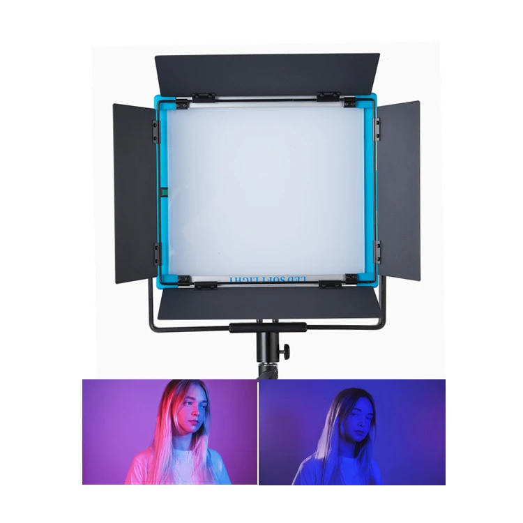 

Yidoblo A-1200C professional audio video studio led film light rgb colored photographic lighting skyblue panels with dmx