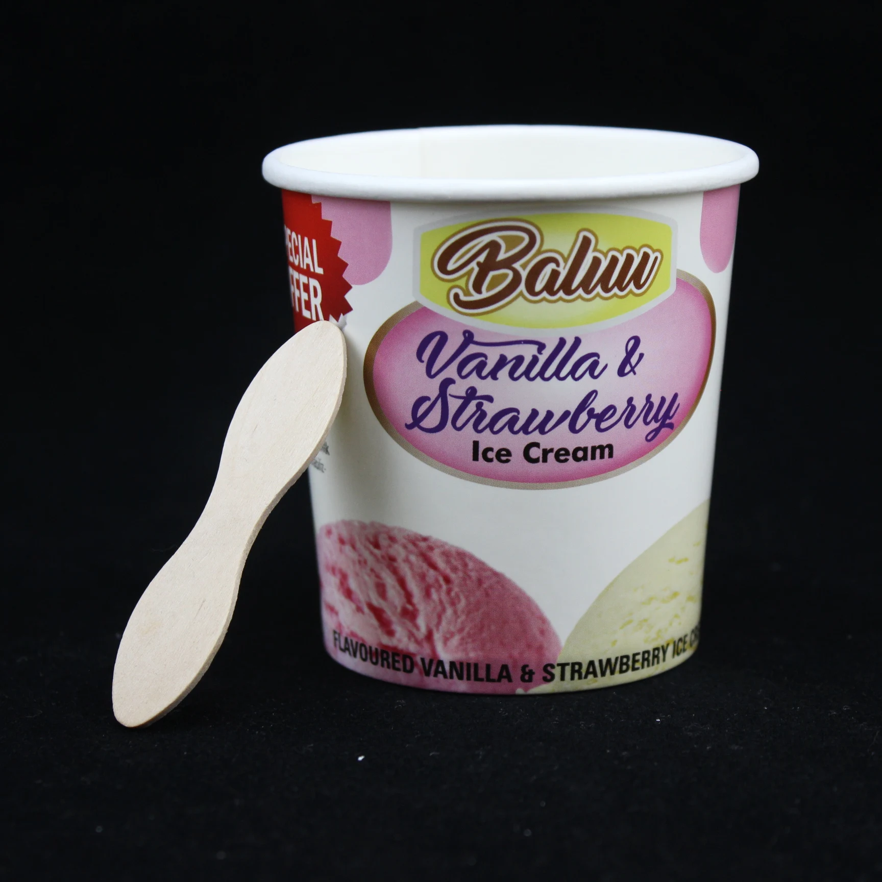 90ml 100ml 120ml 150ml Ice Cream Paper Cup With Lid Buy Ice Cream