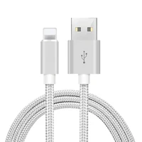 

1M 3ft 2.0A Custom Fast Charger Nylon USB Cable for Iphone