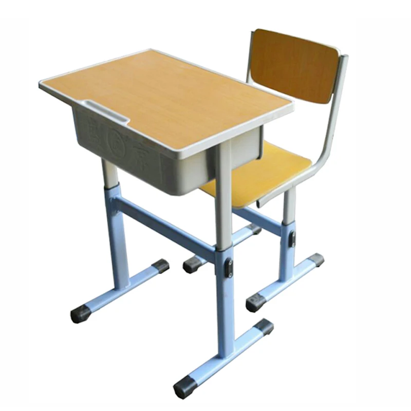 Modern School Set Furniture School Classroom Student Plastic Wooden ...