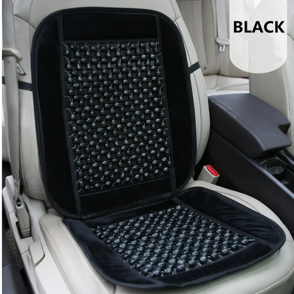 Atliprimeブラックベルベットと木製ビーズカーシートカバーコンフォートマッサージクールオートシートクッション Buy 自動車シートクッション 車のシートカバー シートクッション Product On Alibaba Com