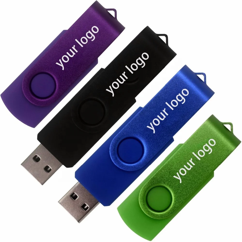 

Custom Swivel USB Stick 2GB 4GB 8GB16GB 32GB 64GB 128GB USB Flash Drive, Customized