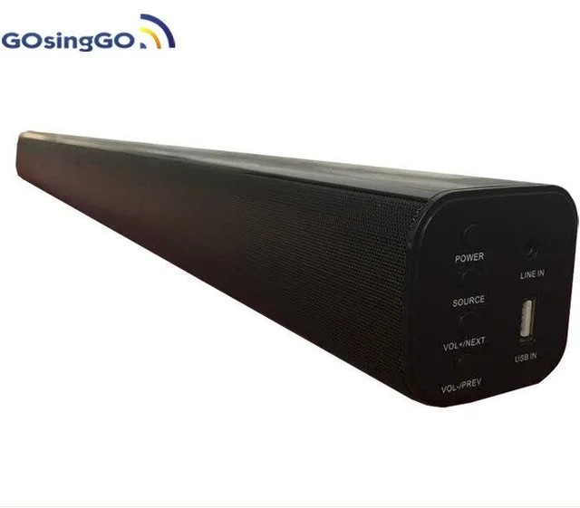 0 wall mountable tv soundbar speaker with usb optical function