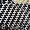 90"*90"SQUARE WHITE COLOR AND BLACK COLOR DOUBLE SEQUENCE TABLE OVERLAY ON MESH FOR RESTAURANT