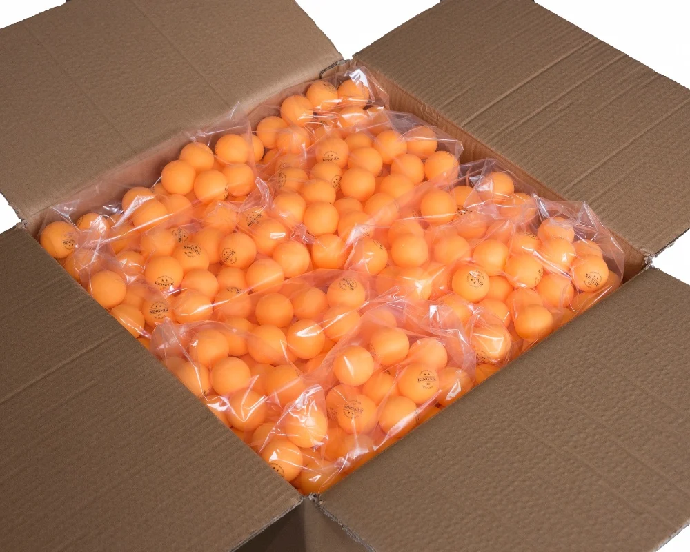 Kingnik 2 Star Premium Training Orange 40+ Plastic Table Tennis Ball