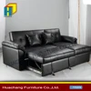 guangdong furniture living room leather sofa bed
