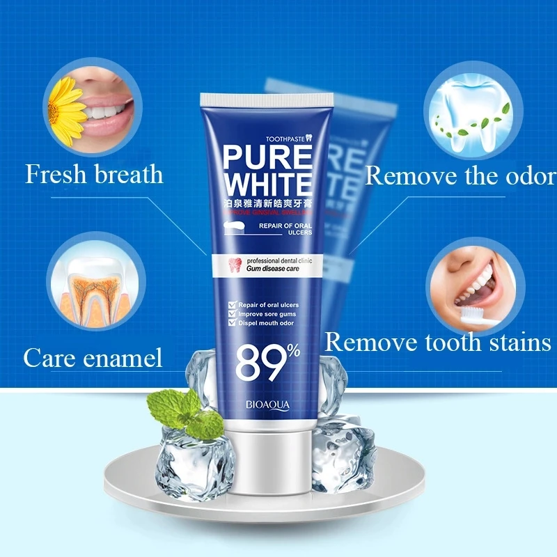 Bioaqua Peppermint Fresh Refreshing Antibacterial Best Whitening