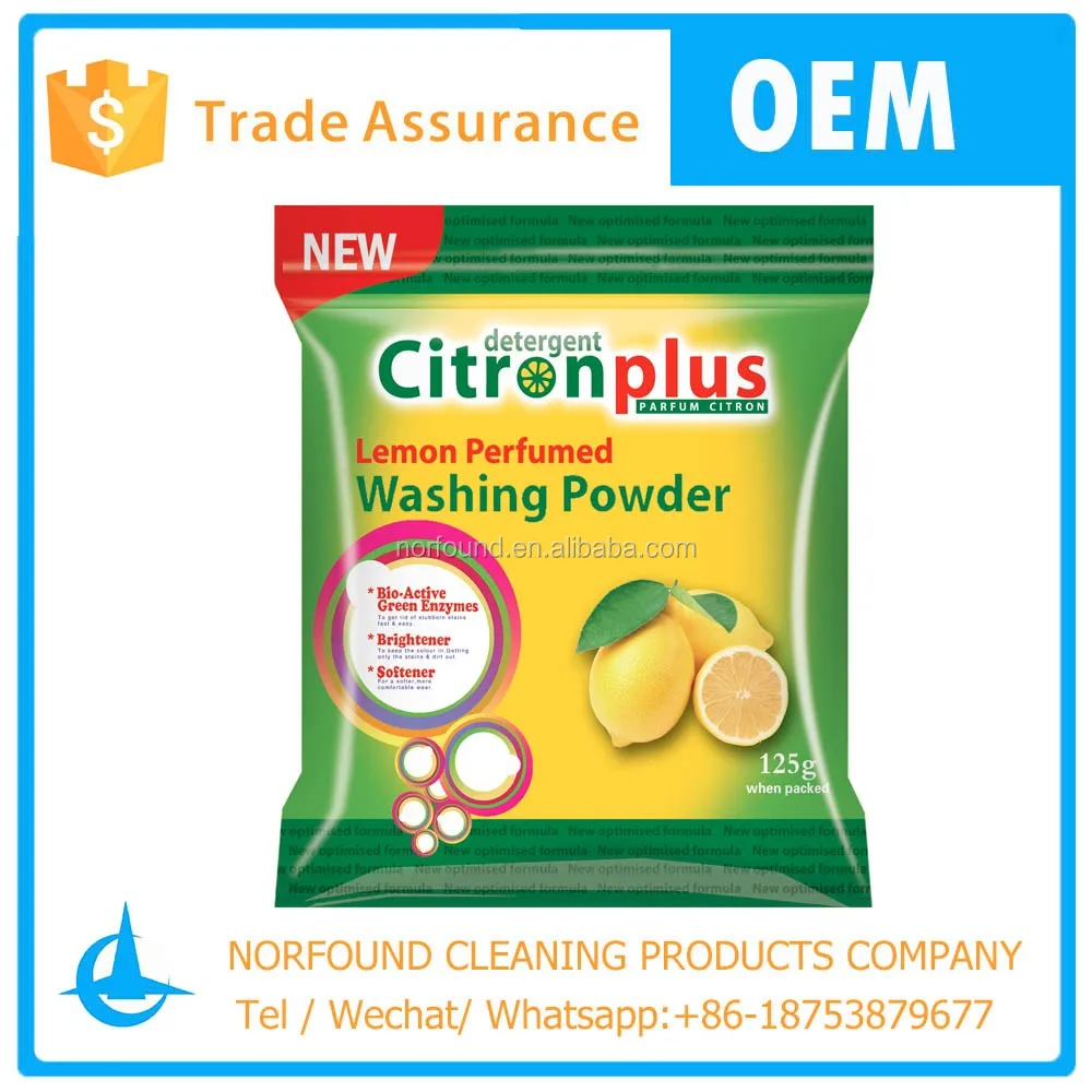 Wholesale Washing Powder Detergent Powder In Bulk Packing Customized