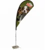 Outdoor Feather L Teardrop Shape Flying Promotional Flag Beach Flag for Advertising/Decoration