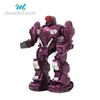 ABS purple best humanoid robots kit for kids with robotic arm for sale in Shantou