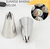 Medium size S/S 304 baking & pastry tools rose flowers innovative tip icing piping nozzle tips