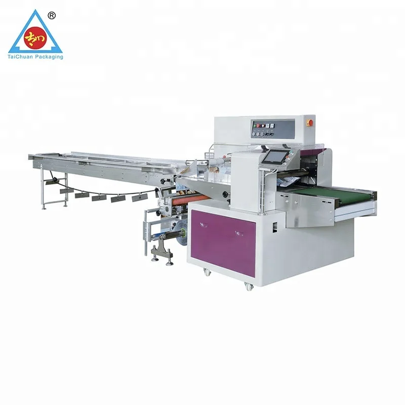 Pillow Automatic Flow Fresh Frozen Fruit Vegetable Pack Machine