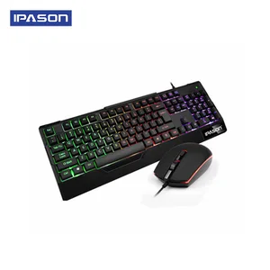 Ipason Wired RGB Backlit Gaming Keyboard