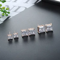 

Factory stock 925 sterling silver simple stud earrings for wholesale