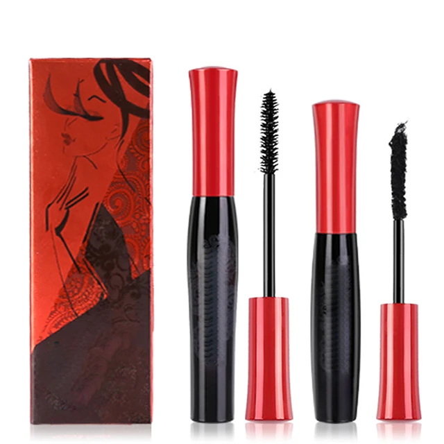 

Private label made in usa wholesale cosmetics natural 4d mascara, Single-color