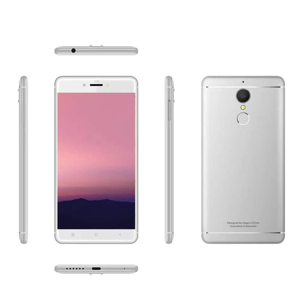 
China supplier smartphone MTK6737 FHD 1920*1080 IPS 5.5 inch 4G Android 7.0 2GB RAM with fingerprint OEM china cell phone 
