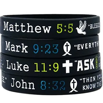 jesus silicone bracelets