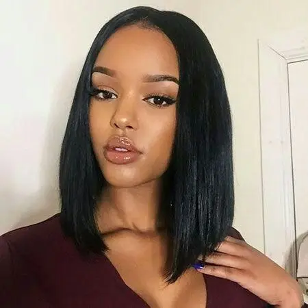 

Top grade top quality bob human hair hd lace frontal wig great brazilian straight wig, All color is available