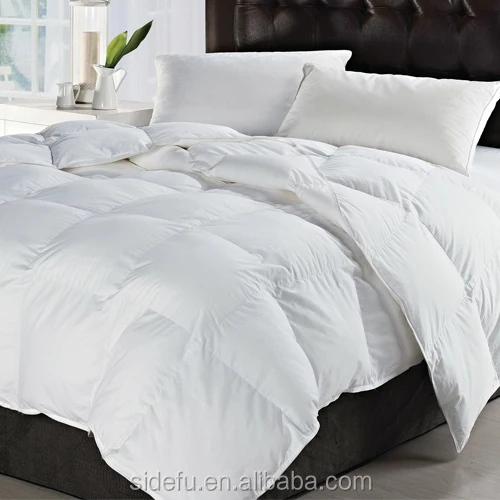 Five Star Super Soft Quilted Hotel King Size Duck Goose Down Duvet