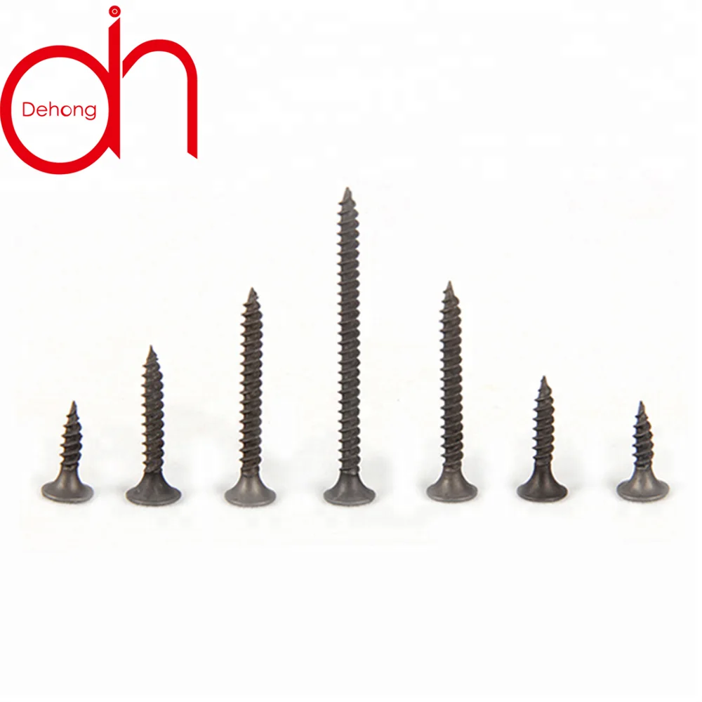 
Household cross-head steel black collated drywall screw for retail industry 