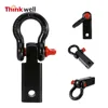 4WD 5T Rating Recovery Tow Bar Hitch Receiver Kit Bow Shackle