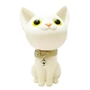 Wholesale cat shaped coin bank plastic pvc vinyl money saving box