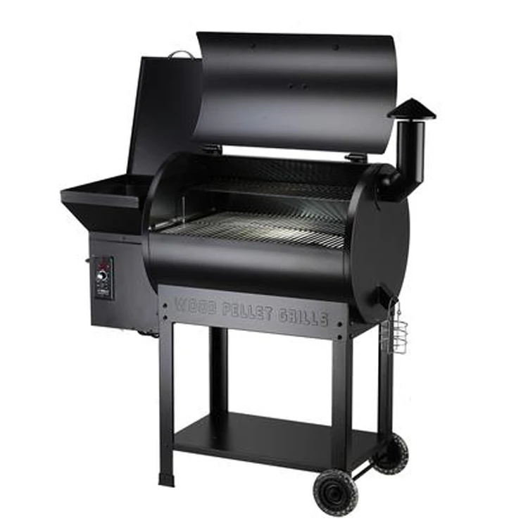 Outdoor Trolley Electric Digital 7 In 1 Barbecue Master Wood Pellet