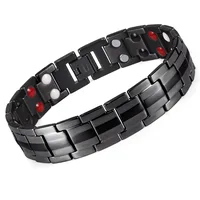 

316L stainless steel blood pressure control magnetic bracelet for men