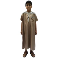 

New fashion Children's islamic clothing /muslim thobe for boy moroccan /kid dress for wholesale