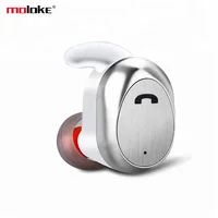 

moloke D11 Factory Truly Mini In- ear Invisible Sport Bluetooth Earphone Wireless Bluetooth Headphone Headset