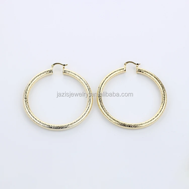

2017 new fashion Jewelry simple casual round hoop earrings for women, Picture