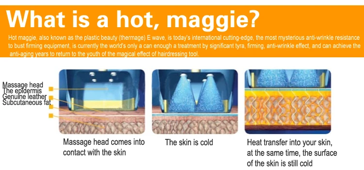 professional thermagic fractional rf skin tightening machine/radio frequency facial machine for sale