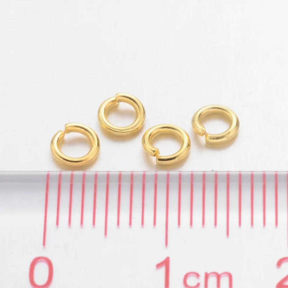 

Pandahall Wholesale Golden Color Copper Jewelry Jump Rings