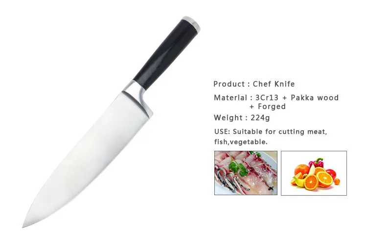 cuchillo de chef DAKOO KN463B08A, imagen 3