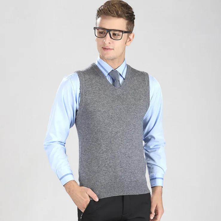 Compra para hombre chaleco negro online al por mayor de