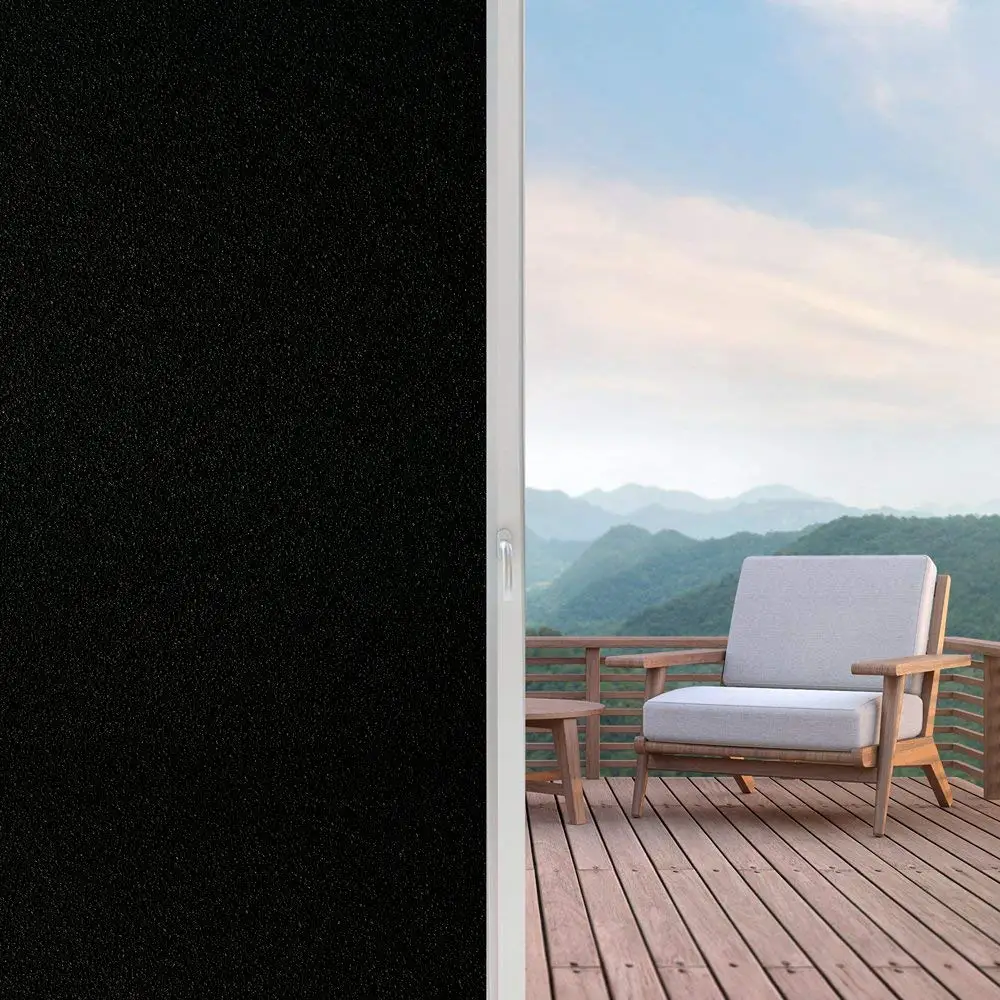Light Blocking Window Film Find Get Quotations Easeonsource Blackout Window Film Privacy Cling Dark Tinting Non Adhesive Removable