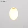 Corner recessed LED plaster wall light