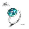 New Developed 925 Silver Enamel Ring