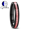 /product-detail/gentdes-jewelry-pink-carbon-fibre-inlay-black-tungsten-ring-for-women-60822760511.html