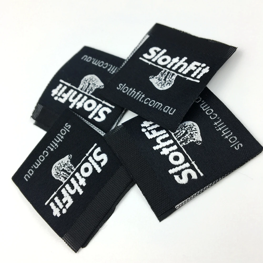 

Wholesale high quality cheap garment labels/woven garment tag/clothing labels sew on custom, Custom woven label