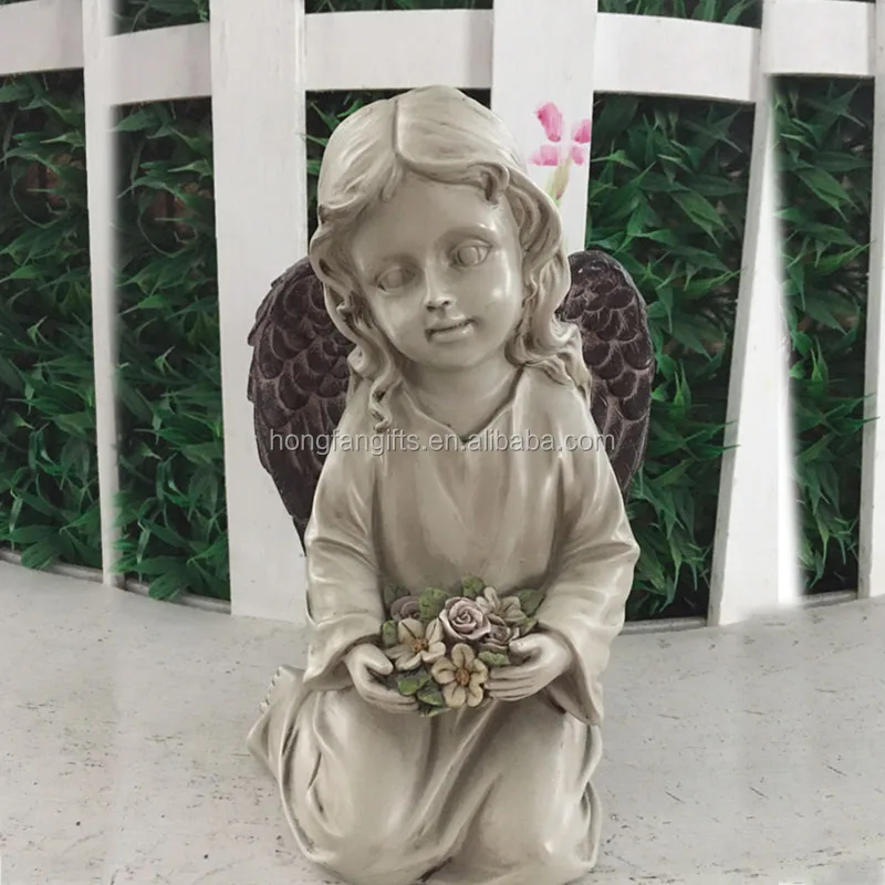 angel garden statues resin