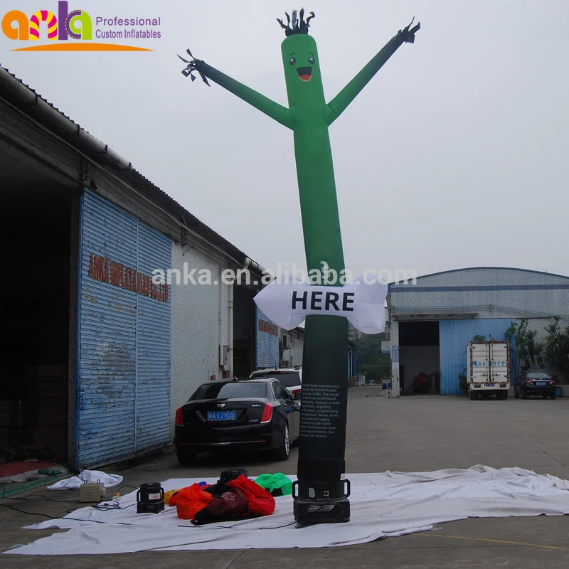 
Sale Small Dancing Inflatable Advertising Man / New Style Cheap Promotion Single Leg Air Dancer 