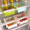 Refrigerator Clapboard Multi-purpose Storage Rack Kitchen Twitching Storage Box Mini Drawer Organizer Plastic Finishing Box