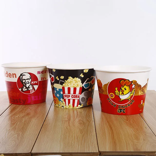 150oz Disposable Kfc Paper Bucket Buy Kfc Paper Bucket Plastic