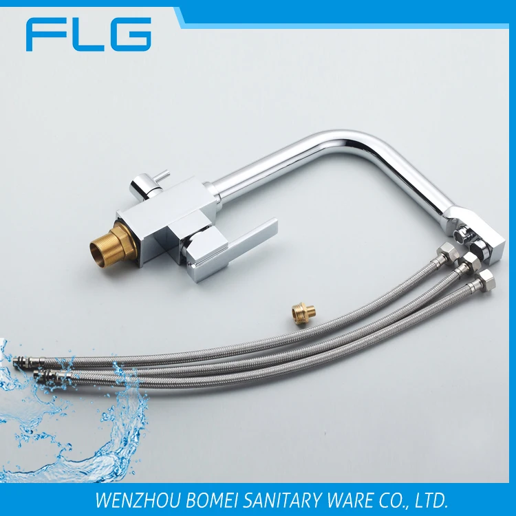 Thermostatic Three Way Upc 619 Nsf Rotating Stopcock Kitchen Faucet