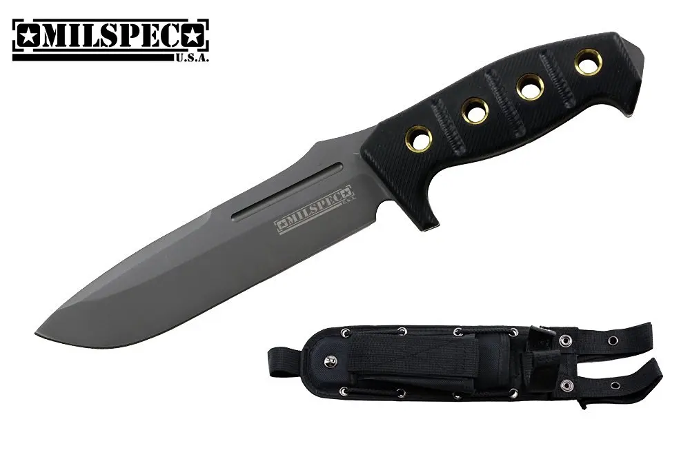 Swordmaster - MilspecUSA Heavy Duty Military Army Rangers Tactical Survival Knife Hunting New