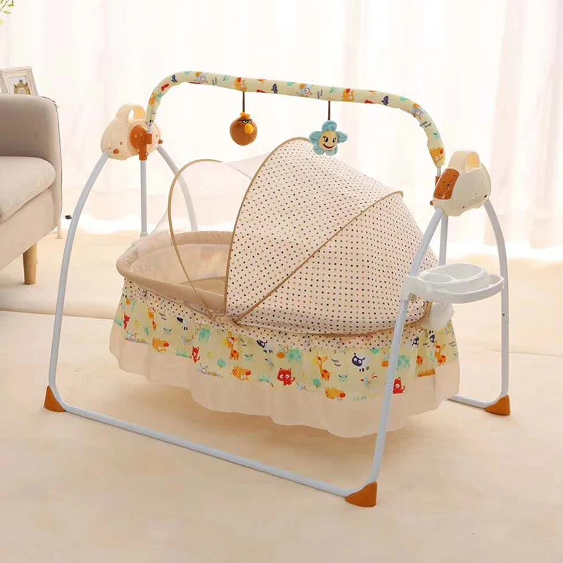 baby swing crib cradle